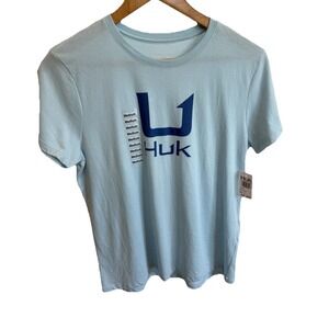 Huk Women's Logo Tee Shirt Fishing NWT Size Medium Outdoor Hiking